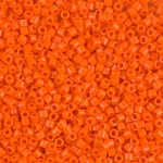 DBM0722:  Opaque Orange  10/0 Miyuki Delica Bead 