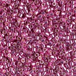 DBM1840:  Duracoat Galvanized Hot Pink 10/0 Miyuki Delica Bead 