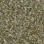 DBS0124:  Transparent Golden Olive Luster  15/0 Miyuki Delica Bead 