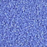 DBS0167:  Opaque Med Blue AB 15/0 Miyuki Delica Bead 