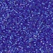 DBS0178:  Transparent Cobalt AB  15/0 Miyuki Delica Bead - DBS0178*