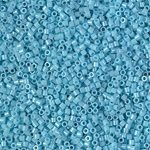 DBS0215: Opaque Turquoise Blue Luster 15/0 Miyuki Delica Bead 