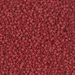 DBS0378:  Matte Metallic Brick Red 15/0 Miyuki Delica Bead   100 grams - DBS0378