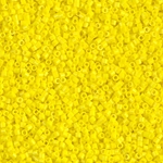DBS0721:  Opaque Yellow 15/0 Miyuki Delica Bead 