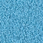 DBS0725:  Opaque Turquoise Blue 15/0 Miyuki Delica Bead 