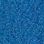 DBS0768: Matte Transparent Capri Blue 15/0 Miyuki Delica Bead 