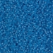 DBS0768: Matte Transparent Capri Blue 15/0 Miyuki Delica Bead - DBS0768*