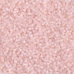 DBS0868:  Matte Transparent Pink Mist AB 15/0 Miyuki Delica Bead 