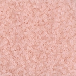 DBS1263:  Matte Transparent Pink Mist 15/0 Miyuki Delica Bead 