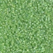 DBS1281: Matte Transparent Lime AB 15/0 Miyuki Delica Bead - DBS1281*