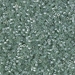 DBS1484: Transparent Light Moss Green Luster 15/0 Miyuki Delica Bead - Discontinued - DBS1484*