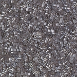 DBS1486-1: Transparent Taupe Luster 15/0 Miyuki Delica Bead 