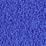 DBS1588: Matte Opaque Cyan Blue 15/0 Miyuki Delica Bead 