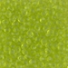DP-143F:  Miyuki 3.4mm Drop Bead Matte Transparent Chartreuse - DP-143F*