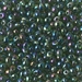 DP-288:  Miyuki 3.4mm Drop Bead Transparent Olive Green AB - DP-288*