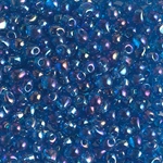 DP-291:  Miyuki 3.4mm Drop Bead Transparent Capri Blue AB 