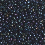 DP28-452:  Miyuki 2.8mm Drop Bead Metallic Dark Blue Iris 