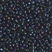 DP28-452:  Miyuki 2.8mm Drop Bead Metallic Dark Blue Iris approx 250 grams - DP28-452