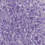 DPF-40:  Miyuki 3.4mm Drop Bead Sparkling Purple Lined Crystal 