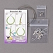 Bracelet Materials Kit - Silver Plated (5 sets)  - KIT-03-SP