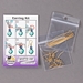 Earrings Materials Kit - Gold Plated (5 pairs)  - KIT-05-GP