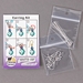 Earrings Materials Kit - Silver Plated (5 pairs)   - KIT-05-SP