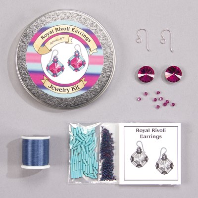 Caravan Beads - Miyuki - Looplicity Earring Kit - Fantasia #KIT-LP-FA