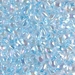 LDP-269:  Miyuki 3x5.5mm Long Drop Bead Glacier Blue Lined Crystal AB - LDP-269*