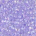 MA4-2145:  Miyuki 4mm Magatama Lilac Lined Crystal AB - MA4-2145*