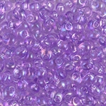 MA4-2157:  Miyuki 4mm Magatama Transparent Lilac AB 