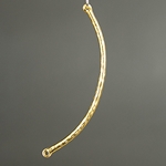 MET-00031: 58mm Matte Gold Curved Bar w/ Loops 