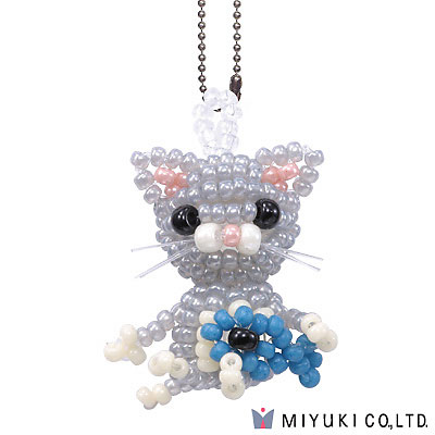 MF4-29:  Cat - Miyuki Mascot Fan Kit #29 