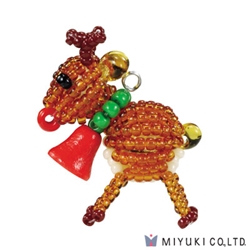 MFX-44:  Reindeer - Miyuki Xmas Mascot Fan Kit #44 