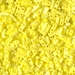 QTL-404FR:  Matte Opaque Yellow AB Miyuki Quarter Tila Bead - QTL-404FR*