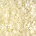 QTL-513:  Butter Cream Ceylon Miyuki Quarter Tila - Discontinued - QTL-513*