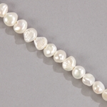 RFP-0222: Nugget Pearl White 9-10mm Large Hole 