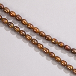 RFP-0227: Rice Pearl Bronze Iris 5.5-6mm 