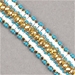 SB-471:  Miyuki 4mm Square Beads White Pearl AB (was SB-402R) - SB-471*