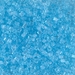 SB18-148:  Miyuki 1.8mm Square Bead Transparent Aqua approx 250 grams - SB18-148