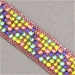 SB18-2601:  Miyuki 1.8mm Square Bead Sparkling Antique Rose Lined Crystal - SB18-2601*