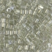 SB3-2604:  Miyuki 3mm Square Bead Sparkling Celery Lined Crystal approx 250 grams - SB3-2604