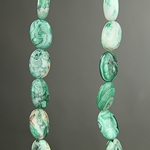 SP-0055: Green Crazy Lace Agate Flat Oval 