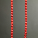 SP-0133: 6mm Red Bamboo Coral Faceted 
