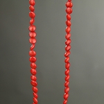 SP-0135: 6mm Red Bamboo Coral Puff Coin 