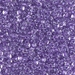 TR10-1531:  Miyuki 10/0 Triangle Sparkling Purple Lined Crystal - TR10-1531*