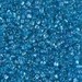 TR10-1823:  Miyuki 10/0 Triangle Sparkling Blue Lined Aqua AB - TR10-1823*