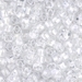 TR5-1104:  Miyuki 5/0 Triangle White Lined Crystal - TR5-1104*