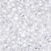 TR8-1104:  Miyuki 8/0 Triangle White Lined Crystal - TR8-1104*