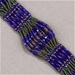 TW2712-1711:  Miyuki 2.7x12mm Twisted Bugle Bead Dyed Transparent Dark Cobalt - TW2712-1711*